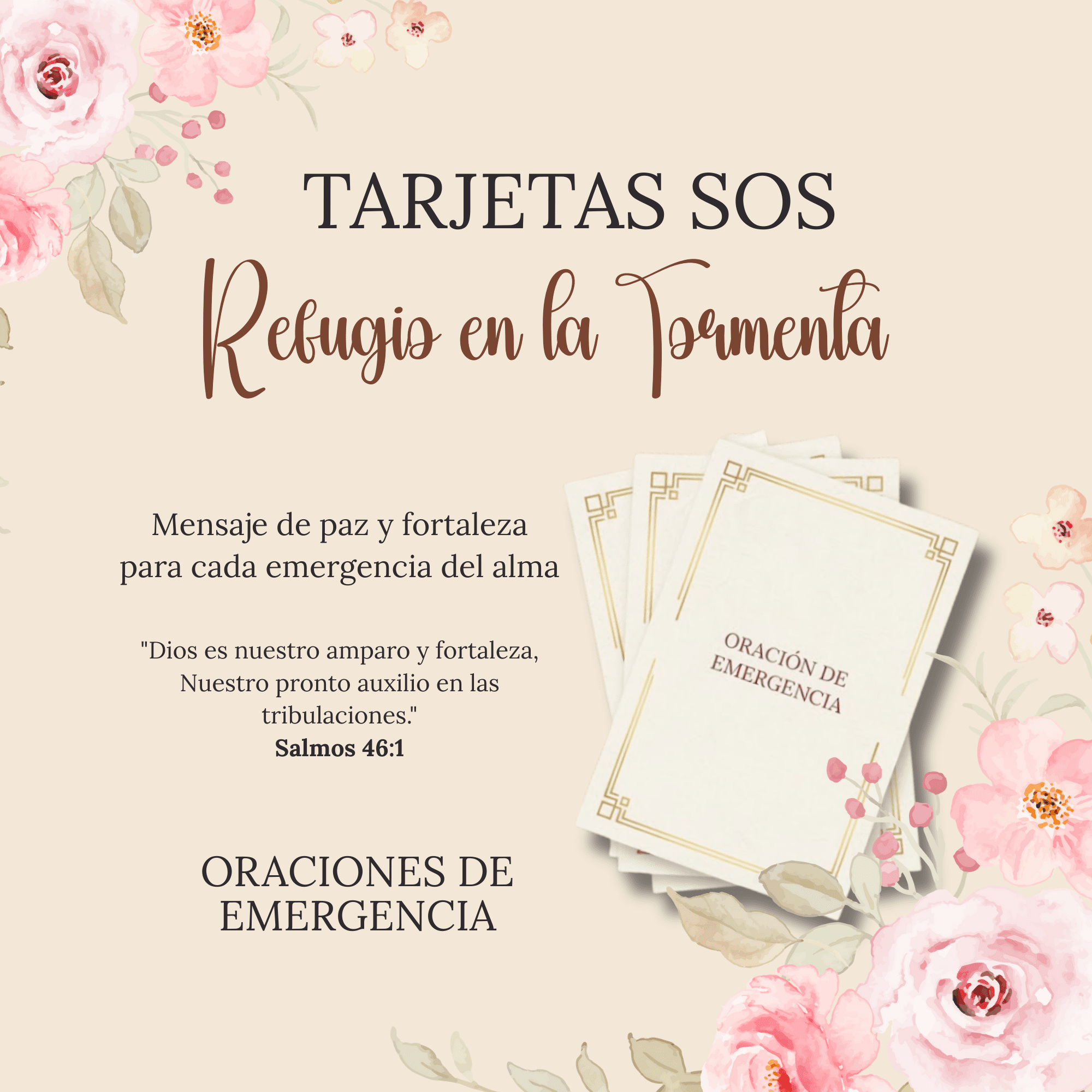 TARJETAS SOS – Refugio en la Tormenta