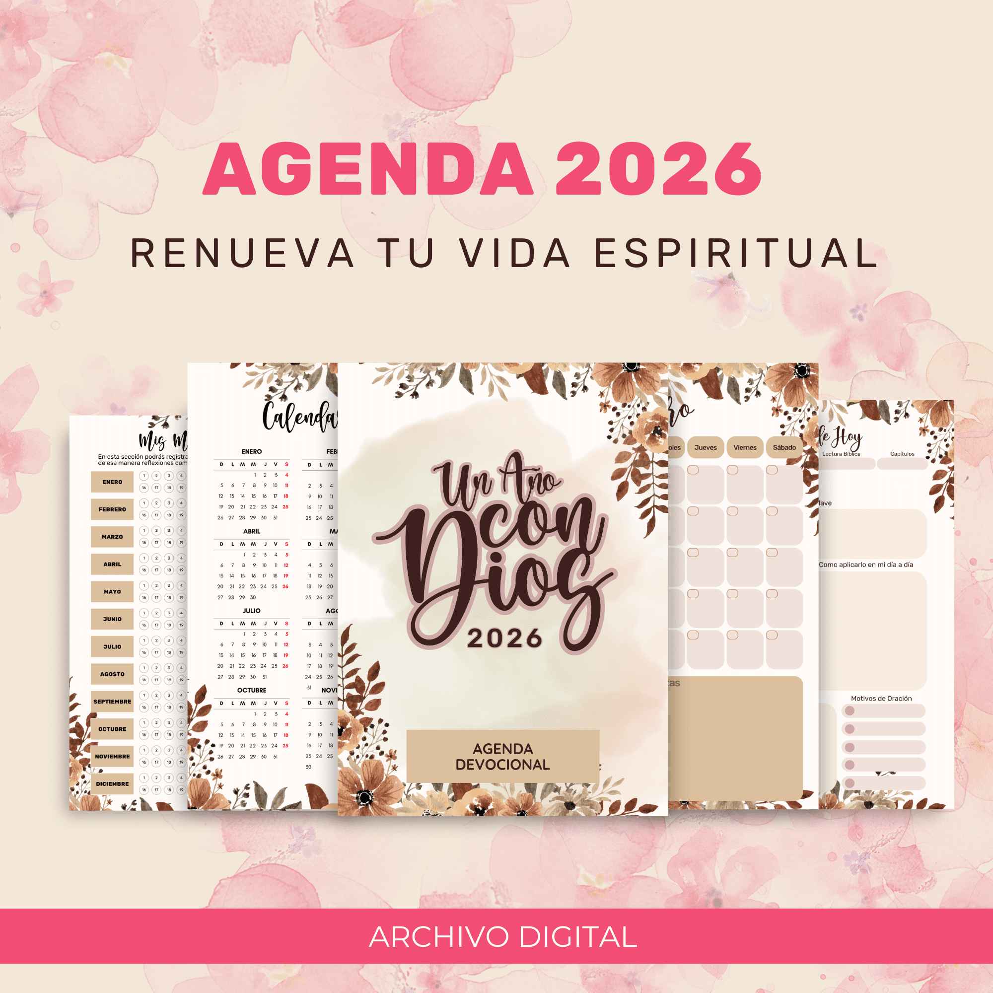 agenda un año con Dios