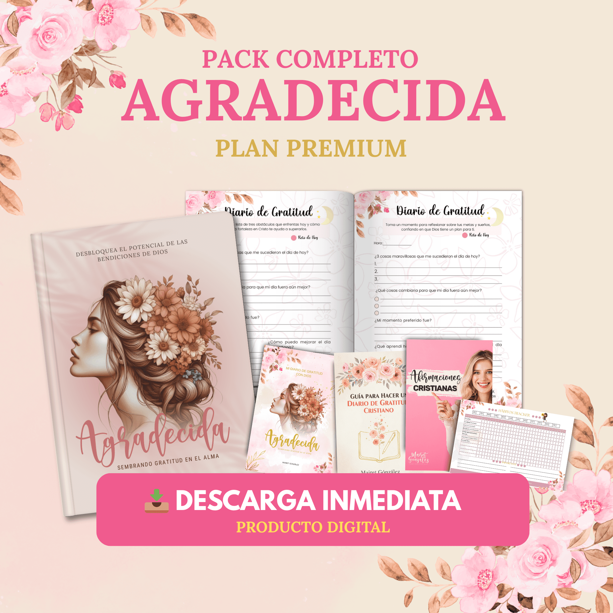 pack completo de agradecida